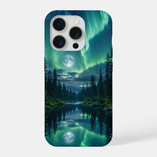 Aurora Forest iPhone 15 Pro Case