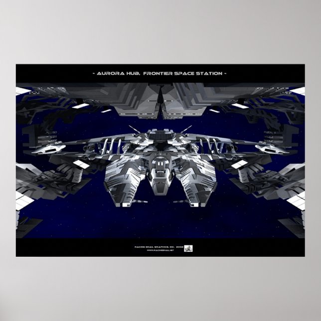 Aurora Hub Poster (Front)