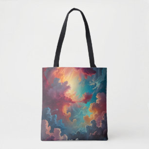 Aurora in the Clouds Tote Bag