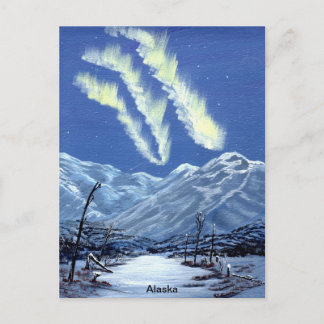 Aurora Lights Postcard