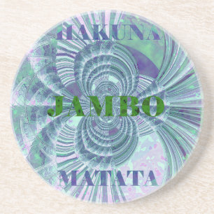 Aurora Matata Art Print Coaster