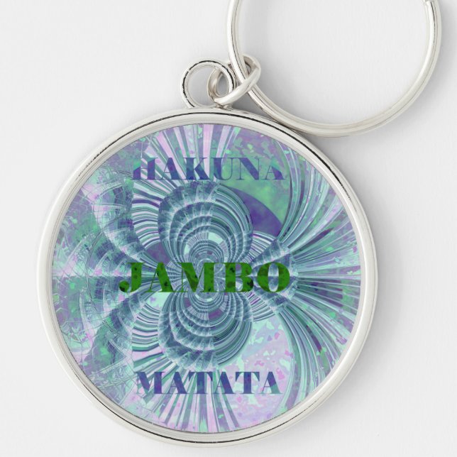 Aurora Matata Art Print Key Ring (Front)