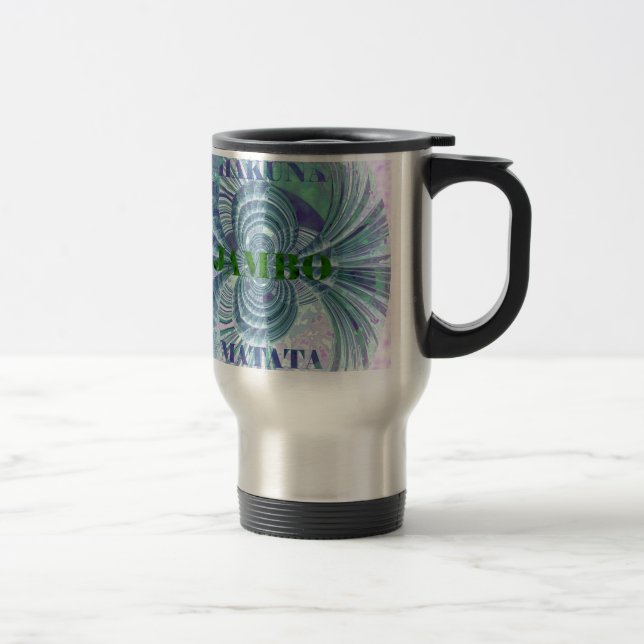 Aurora Matata Art Print Travel Mug (Right)