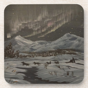 Aurora Mushing Coasters
