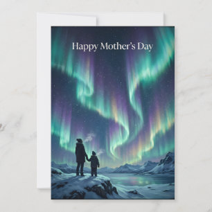 "Aurora — Northern Lights Mother's Day Card