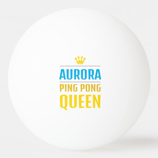 Aurora Ping Pong Ball (Front)