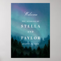 Aurora Poster Sign
