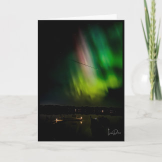 Aurora Serenade at Minnesota Starry Shore Thank You Card