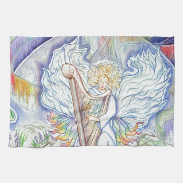 Aurora Song Tea Towel (Horizontal)