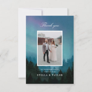Aurora Thank You Card
