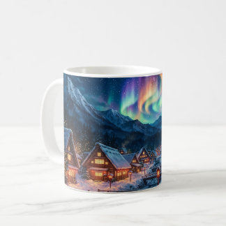 Aurora Winter Village Mug