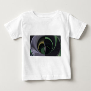 Aurora's Embrace: Cosmic Kaleidoscope Baby T-Shirt