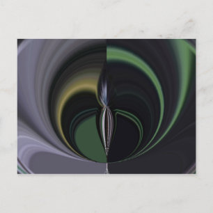 Aurora's Embrace: Cosmic Kaleidoscope Postcard