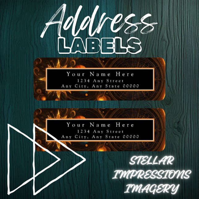 Aurora's Lament Return Address Label (Creator Uploaded)