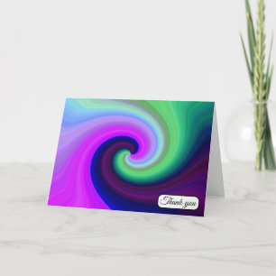 Aurora's Surf Thank You Card