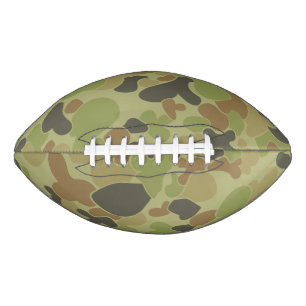 Aus green camouflage football