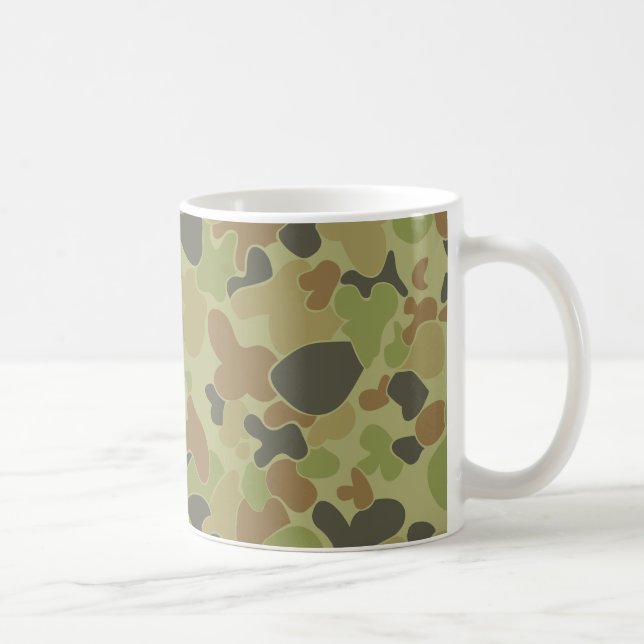 Auscam camouflage coffee mug (Right)