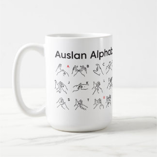 AUSLAN ALPHABET Mug