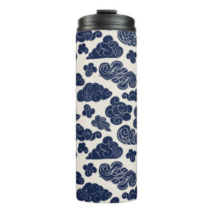 Auspicious Clouds Traditional Chinese Pattern TT Thermal Tumbler