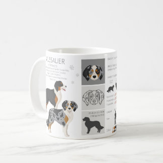 Aussalier dog mix Coffee Mug