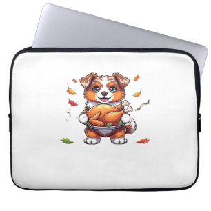 Aussie 178 Thanksgiving Oversized T-Shirt.png Laptop Sleeve