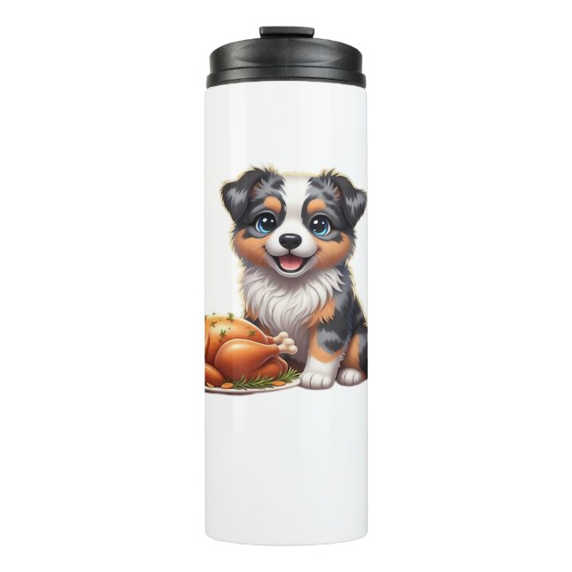 Aussie 180 Thanksgiving Classic T-Shirt.png Thermal Tumbler (Front)