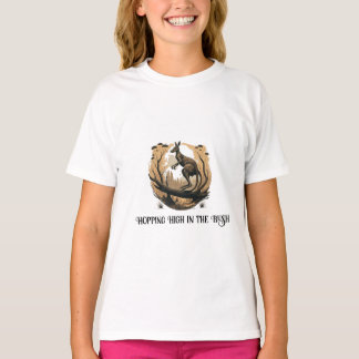 Aussie Adventure: Hopping High in the Bush T-Shirt