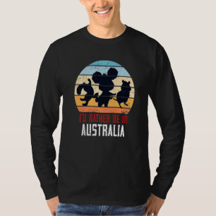 Aussie Animals Platypus Koala Bear Quokka Australi T-Shirt