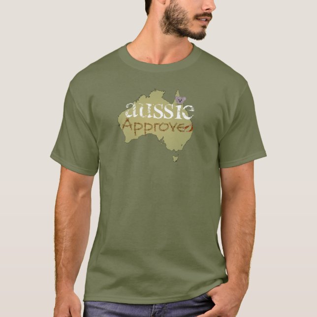 Aussie Approved T-Shirt! T-Shirt (Front)
