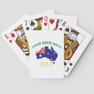 Aussie Aussie Aussie Playing Cards