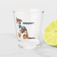 Aussie Australian Shepherd Dog Personalised