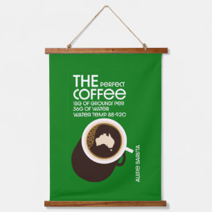 Aussie Baristas Hanging Tapestry