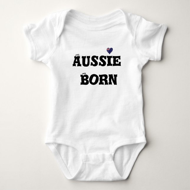Aussie Born T-Shirt (Front)