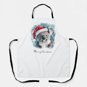 Aussie Christmas Cheer, Koala Bear custom Apron