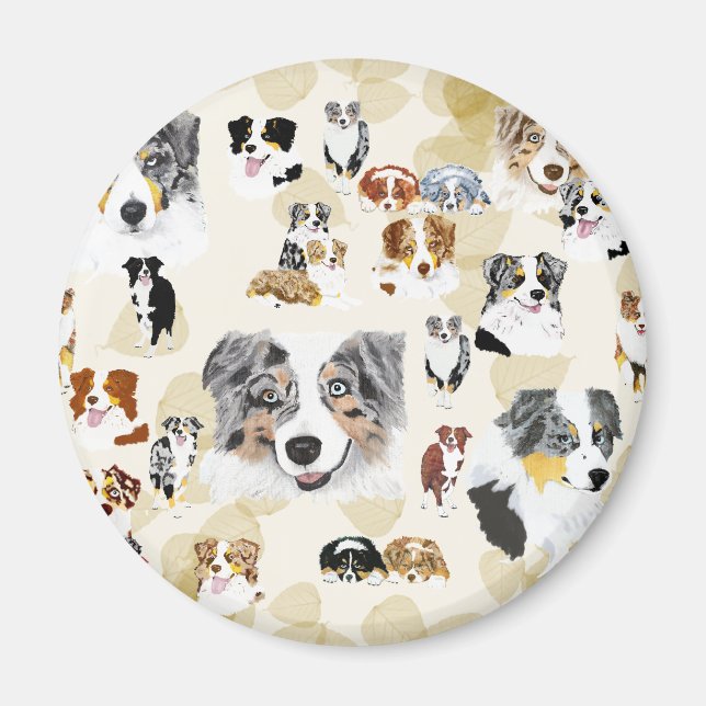 Aussie Collage Magnet (Front)