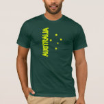 Aussie Cross T-Shirt<br><div class="desc">Go Green n Gold,  a new australian design featuring the aussie Southern Cross</div>