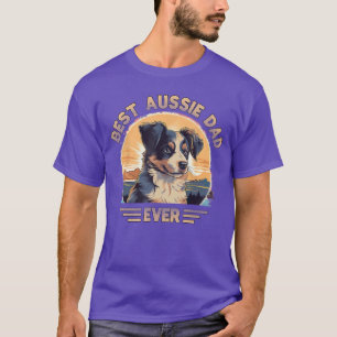 Aussie DAD Australian Shepherd gift T-Shirt