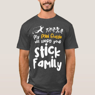 Aussie Dad Toy Australian Shepherd Gifts Mini T-Shirt