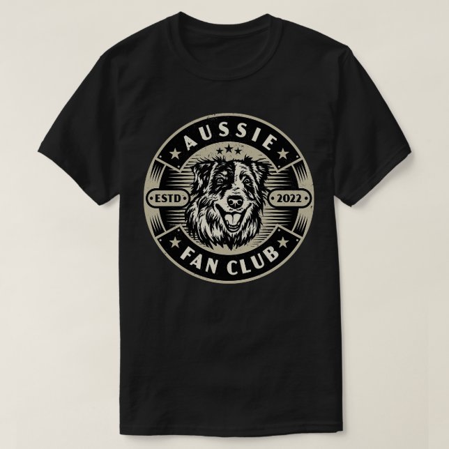 Aussie Dog 1 T-Shirt (Design Front)