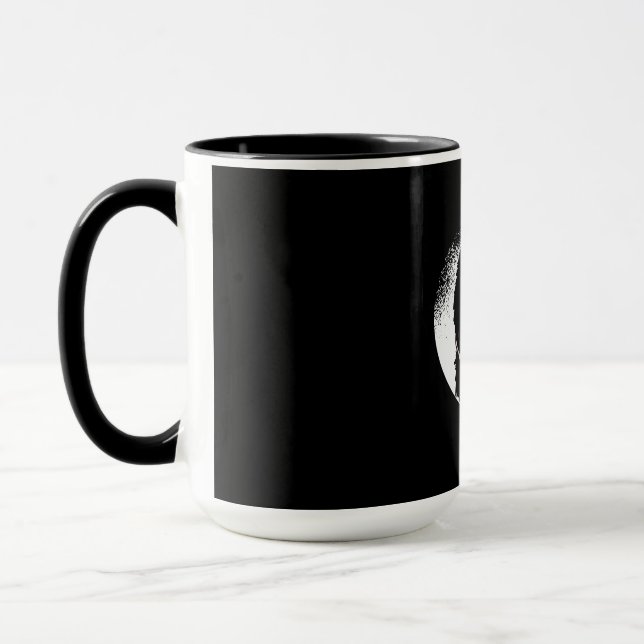 Aussie Dog Funny Cattle Paw Mug (Left)