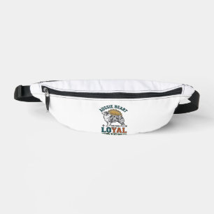 Aussie Dog Lover Vintage Engraved Shepherd Art_1 Bum Bags