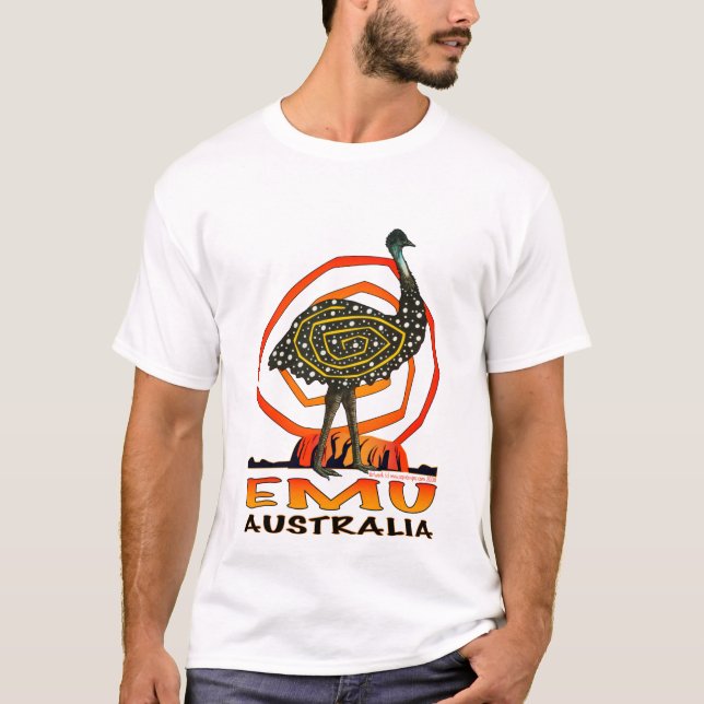 Aussie Emu T-Shirt (Front)