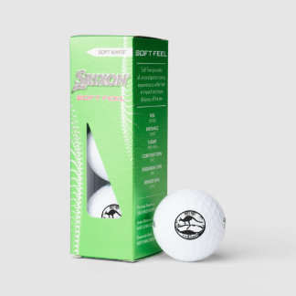 Aussie Explorer in grunge  Golf Balls