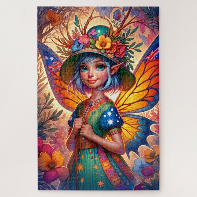 Aussie Fairy Jigsaw Puzzle (Vertical)