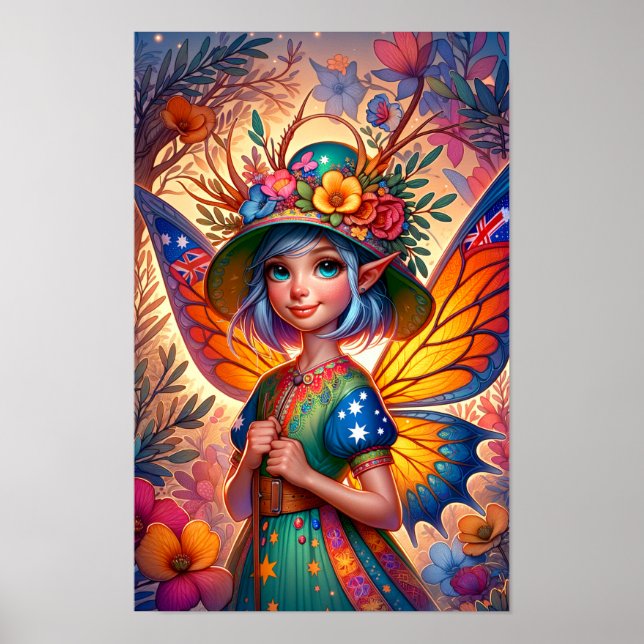 Aussie Fairy Poster (Front)
