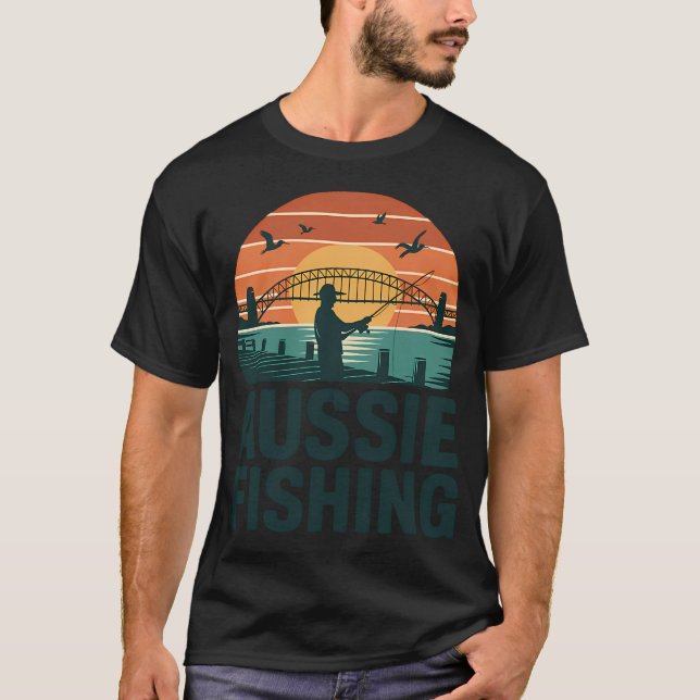 AUSSIE fishing T-Shirt (Front)