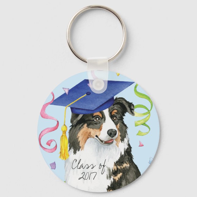 Aussie Graduate Key Ring (Front)