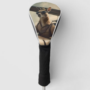 Aussie Kangaroo Aeroplane Pilot, Golf Head Cover