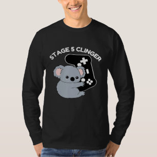 Aussie Koala Bear Stage 5 Clinger Gamer Gaming Lov T-Shirt