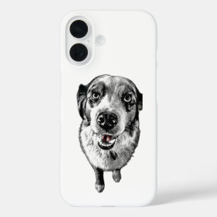 Aussie Look – Red Tongue Dog Case